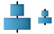 Align horizontal centers icons