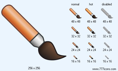 Brush V2 Icon Images