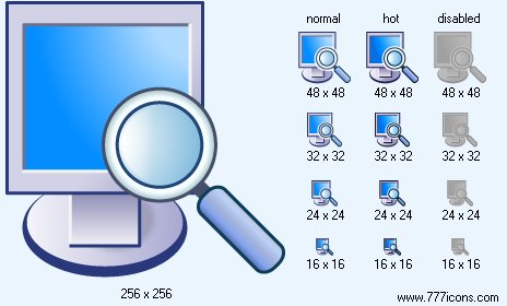 Find On Computer Icon Images