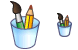 Graphic tools icons