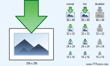 Import Image Icon Images