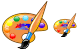 Palette icons