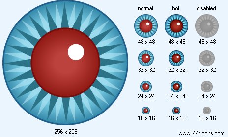 Red Eye Icon Images