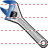 Monkey wrench icon