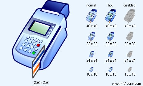Card Terminal Icon Images