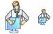 Computer doctor icons