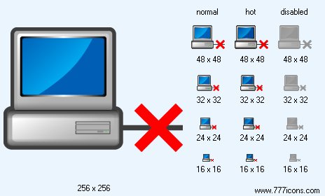 Disconnect Database Icon Images