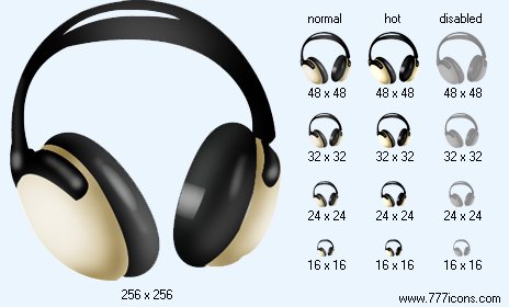 Head-Phones Icon Images