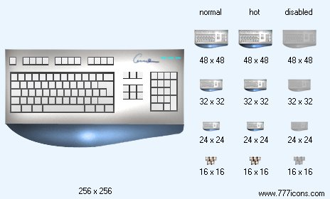 Keyboard V2 Icon Images