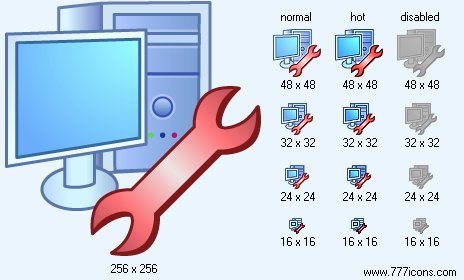 Repair Computer Icon Images