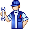 Repairman icon