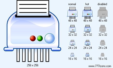 Shredder Icon Images