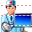 Computer doctor icon