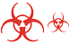 Bio hazard icons