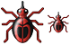 Bug icons