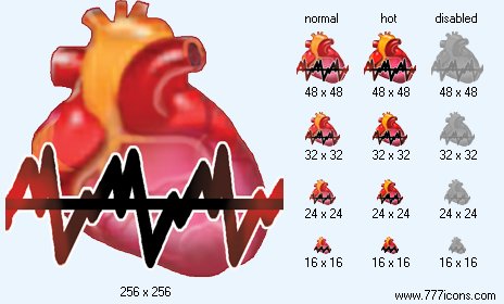 Cardiology Icon Images