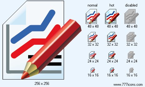 Chart Notes Icon Images