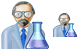 Chemist icons