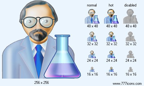 Chemist Icon Images