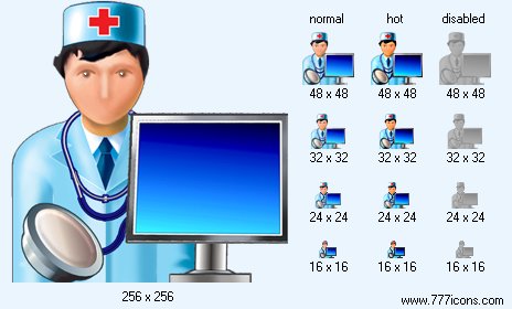 Computer Doctor Icon Images