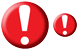 Danger icons