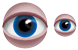 Eye icons