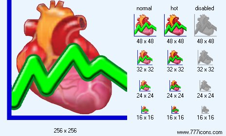 Heart Beating Icon Images