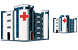 Hospital icons