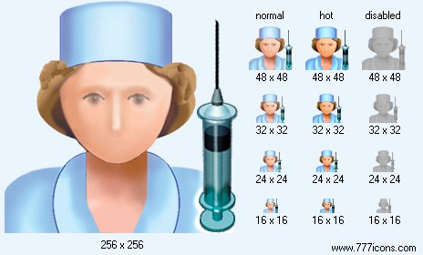 Hospital Nurse Icon Images