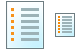 List icons