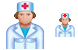 Nurse icons