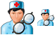Optometrist icons