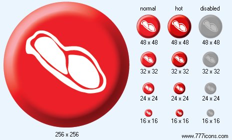 Peanut Allergy Icon Images
