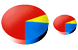 Pie chart 3d icon