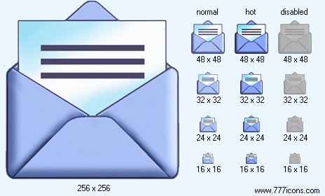 Read Letter Icon Images