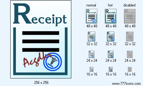 Receipt Icon Images