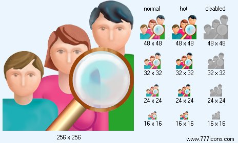 Search Family Icon Images