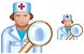 Search nurse icon