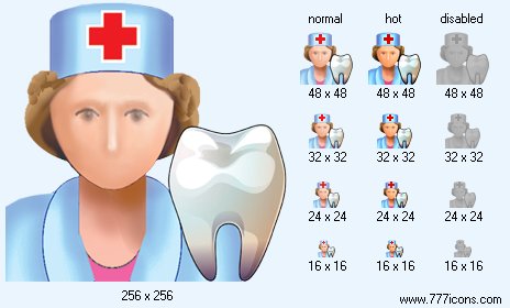 Stomatologist Icon Images