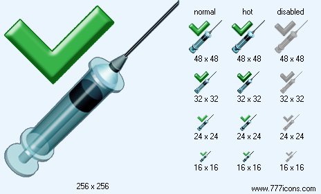 Vaccinations Icon Images