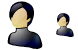 Asian man icons