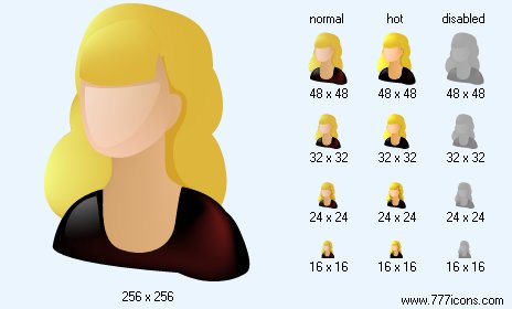 Blonde Icon Images