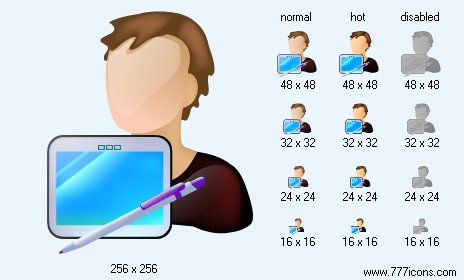 Graphic Designer Icon Images