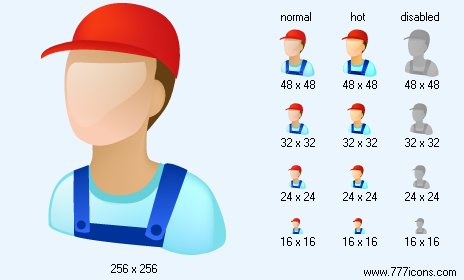 Worker Icon Images