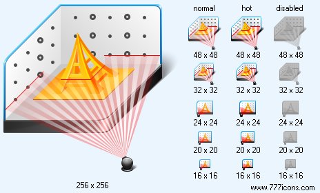 3D Scanning with Shadow Icon Images