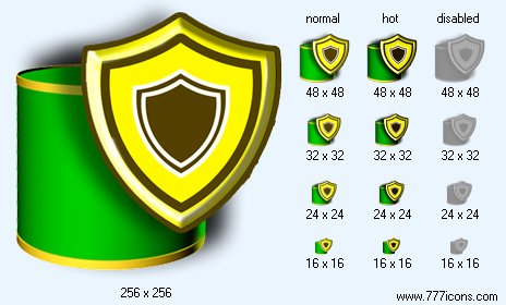 Backup Archive with Shadow Icon Images