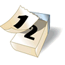Calendar with Shadow icon