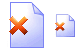 Close document icon