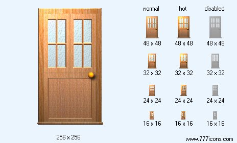 Closed Door Icon Images