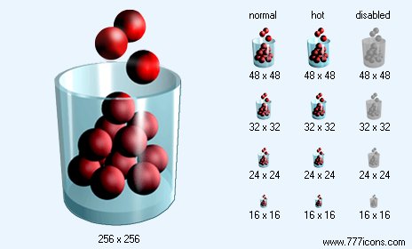 Data Container Icon Images